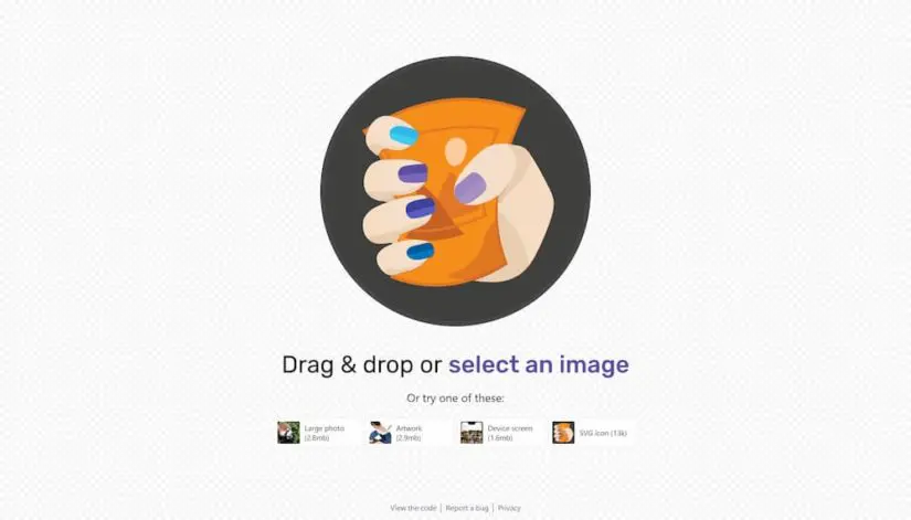 Googleさんの画像圧縮ツール「Squoosh」がいいですね